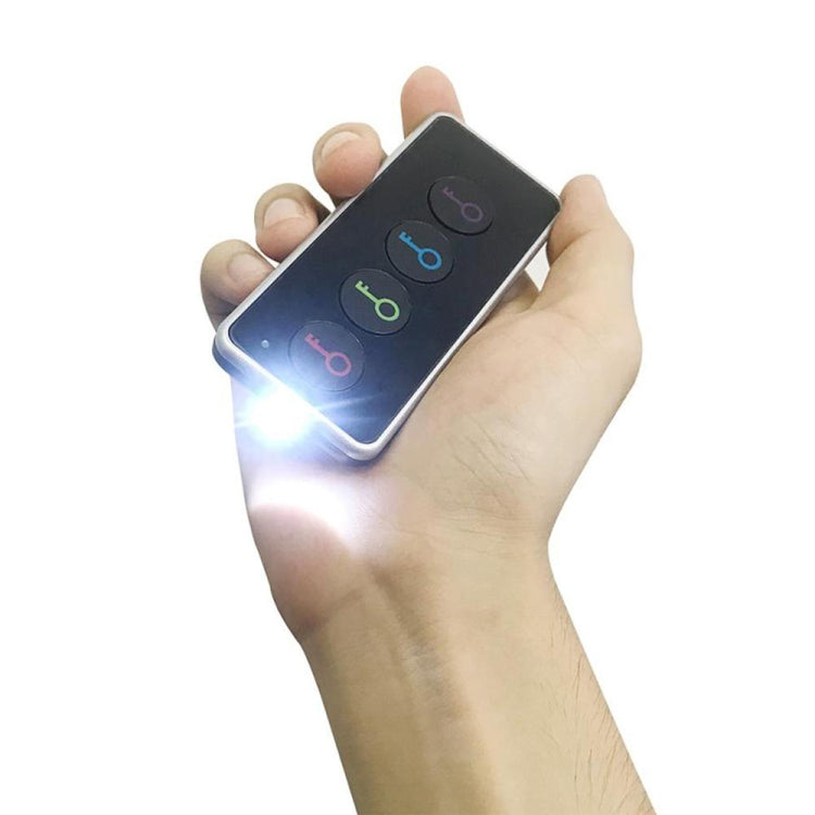 Smart Remote Wireless Key Finder with LED Flashlight, 1 RF Transmitter and 4 Receivers, Key Finder Smart Remote Wireless Key Finder with LED Flashlight, 1 RF Transmitter and 4 Receivers, Key Finder